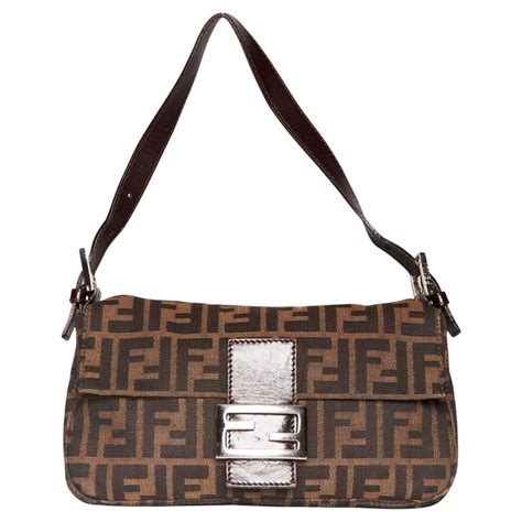 when was the fendi zucca baguette first made|Fendi baguette bag vintage.